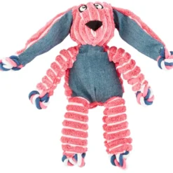 KONG Floppy Knots Dog Toy, Bunny