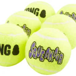 KONG SqueakAir Balls Packs Dog Toy, Medium, 6 count