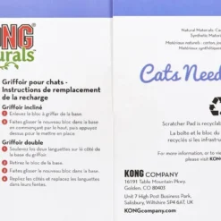 KONG Naturals Cat Scratcher Refill, 2-pack -KONG Toys Shop 150517 PT4. SY630 V1603152724
