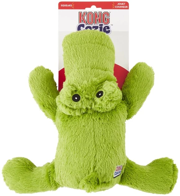 KONG Cozie Ali the Alligator Dog Toy 6 KONG Cozie Ali the Alligator Dog Toy - Image 4