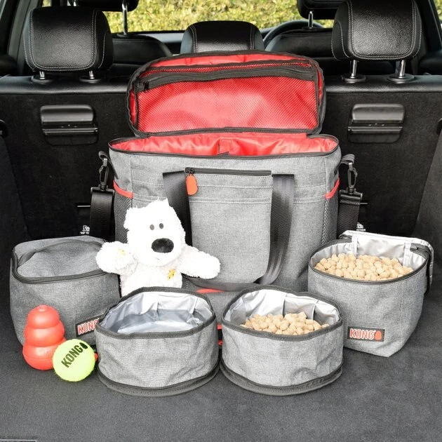 KONG Dog Travel Bag, 5 count 4 KONG Dog Travel Bag, 5 count - Image 2