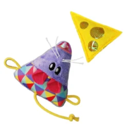 KONG Crackles & Cheez Mouse Cat Toy, 2 count
