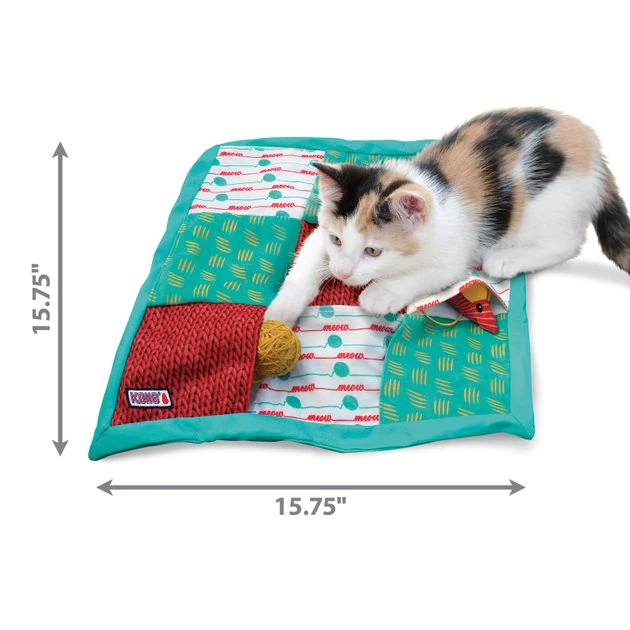 KONG Puzzlements Pockets Cat Toy 4 KONG Puzzlements Pockets Cat Toy - Image 2