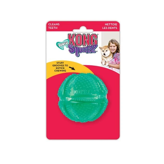 KONG Squeezz Dental Ball Dog Toy 6 KONG Squeezz Dental Ball Dog Toy - Image 4
