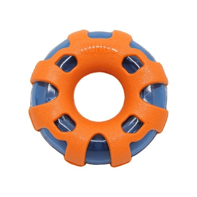 KONG Wrapz Ring Dog Toy 3 KONG Wrapz Ring Dog Toy