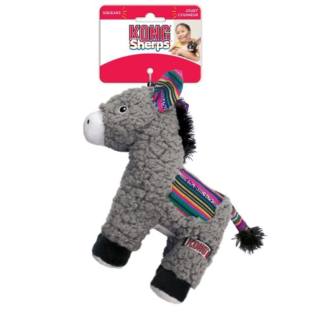 KONG Sherps Donkey Dog Toy 6 KONG Sherps Donkey Dog Toy - Image 4