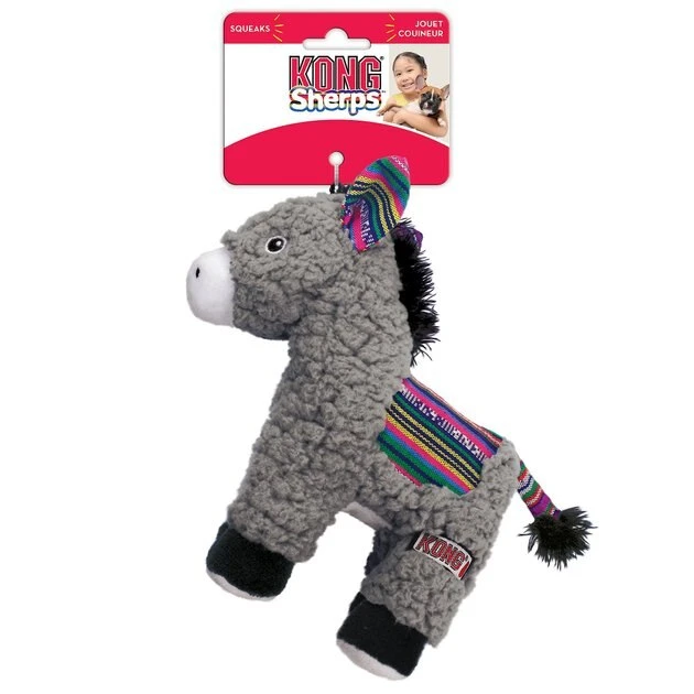 KONG Sherps Donkey Dog Toy 7 KONG Sherps Donkey Dog Toy - Image 5