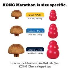 KONG Marathon Peanut Butter Recipe Grain-Free Dog Chew Small Treats -KONG Toys Shop 228688 PT3. SY630 V1600984561