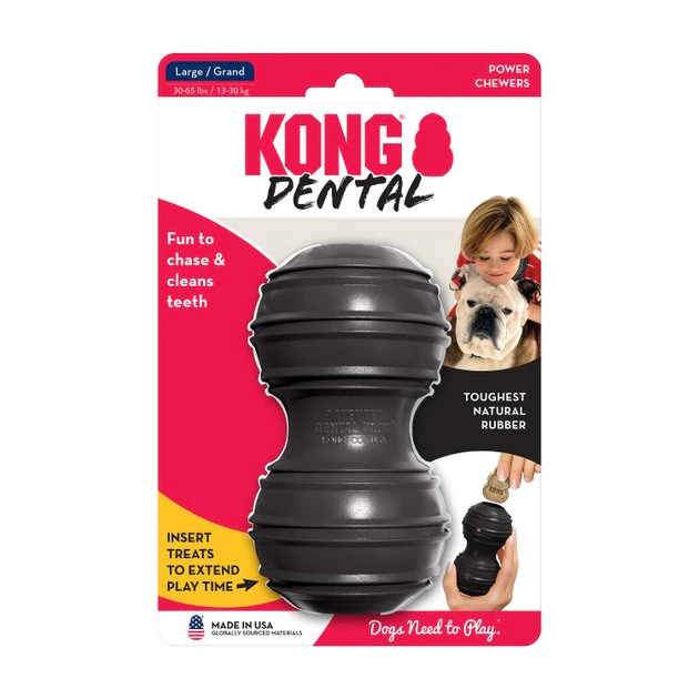 KONG Dental Dog Chew Toy, Large 6 KONG Dental Dog Chew Toy, Large - Image 4