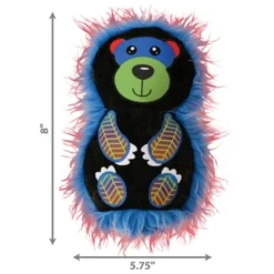 KONG Roughskinz Suedez Bear Squeaky Dog Toy -KONG Toys Shop 237885 PT1. SY630 V1631759621