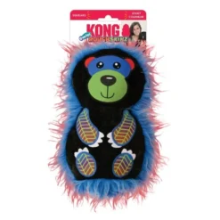 KONG Roughskinz Suedez Bear Squeaky Dog Toy -KONG Toys Shop 237885 PT3. SY630 V1631783783