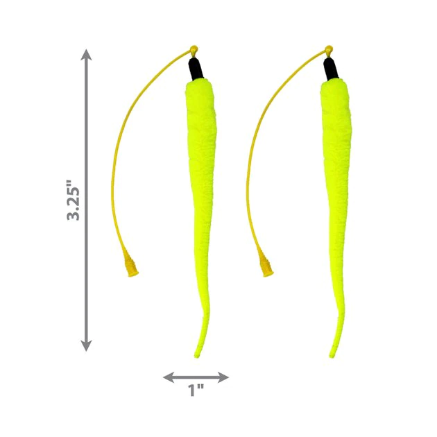 KONG Purrsuit Whirlwind Replacement Tails Cat Toy, 2 count 4 KONG Purrsuit Whirlwind Replacement Tails Cat Toy, 2 count - Image 2