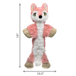 KONG Low Stuff Flopzie Fox Squeaky Plush Dog Toy, Medium -KONG Toys Shop 262949 PT1. SY630 V1631781396