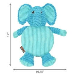 KONG Low Stuff Crackle Tummiez Elephant Squeaky Plush Dog Toy, Large -KONG Toys Shop 262953 PT1. SY630 V1611090608