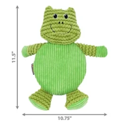 KONG Low Stuff Crackle Tummiez Frog Squeaky Plush Dog Toy, Large -KONG Toys Shop 262955 PT1. SY630 V1611090624