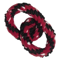 KONG Signature Double Ring Tug Rope Dog Toy