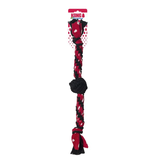 KONG Signature Dual Knot & Ball Tug Rope Dog Toy 6 KONG Signature Dual Knot & Ball Tug Rope Dog Toy - Image 4
