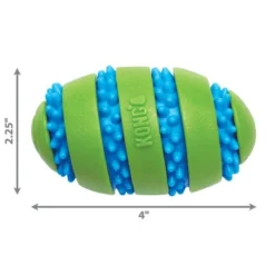 KONG Squeezz Goomz Football Squeaky Plush Dog Toy -KONG Toys Shop 263000 PT1. SY630 V1611090923