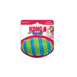 KONG Squeezz Goomz Football Squeaky Plush Dog Toy -KONG Toys Shop 263000 PT3. SY630 V1611091259