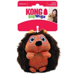 KONG ZigWigz Hedgehog Squeaky Plush Dog Toy, Medium -KONG Toys Shop 263009 PT3. SY630 V1611091283