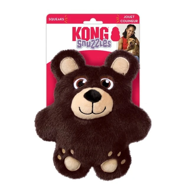 KONG Snuzzles Bear Dog Toy 6 KONG Snuzzles Bear Dog Toy - Image 4