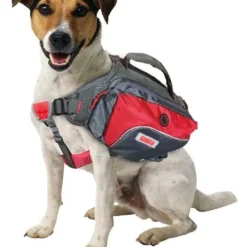 KONG Scout Travel Day Dog Pack, Red/Gray -KONG Toys Shop 269407 PT7. SY630 V1611355048