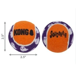 KONG Halloween SqueakAir Ghost Squeaky Ball Dog Toy, 3 count, Medium -KONG Toys Shop 277015 PT1. SY630 V1620694340
