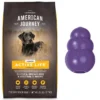 American Journey||KONG American Journey Active Life Formula Senior Chicken, Brown Rice & Vegetables Recipe Dry Food + KONG Senior Dog Toy, Large -KONG Toys Shop 302224 MAIN. SY630 V1623085656