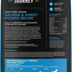 American Journey||KONG American Journey Senior Salmon & Sweet Potato Recipe Grain-Free Dry Food + KONG Senior Dog Toy, Large -KONG Toys Shop 302334 PT2. SY630 V1623073347