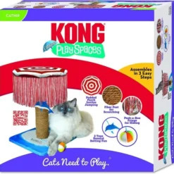 KONG Play Spaces CATbana Toy + Kickeroo Cuddler Cat Toy, Color Varies -KONG Toys Shop 319530 PT3. SY630 V1630621002