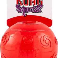 KONG Squeezz Ball Dog Toy, Color Varies