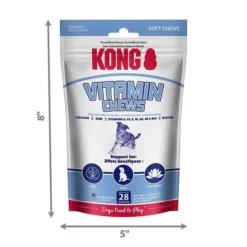 KONG Vitamin Soft & Chewy Dog Treats -KONG Toys Shop 332465 PT5. SY630 V1633398122