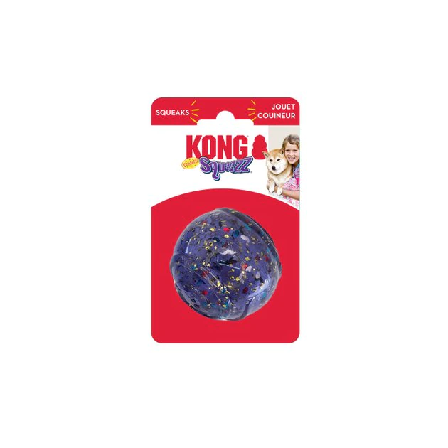 KONG Halloween Squeezz Confetti Ball Dog Toy 5 KONG Halloween Squeezz Confetti Ball Dog Toy - Image 3