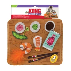 KONG Pull-A-Partz Sushi Catnip Cat Toys, 5 count -KONG Toys Shop 370841 PT5. SY630 V1647470231