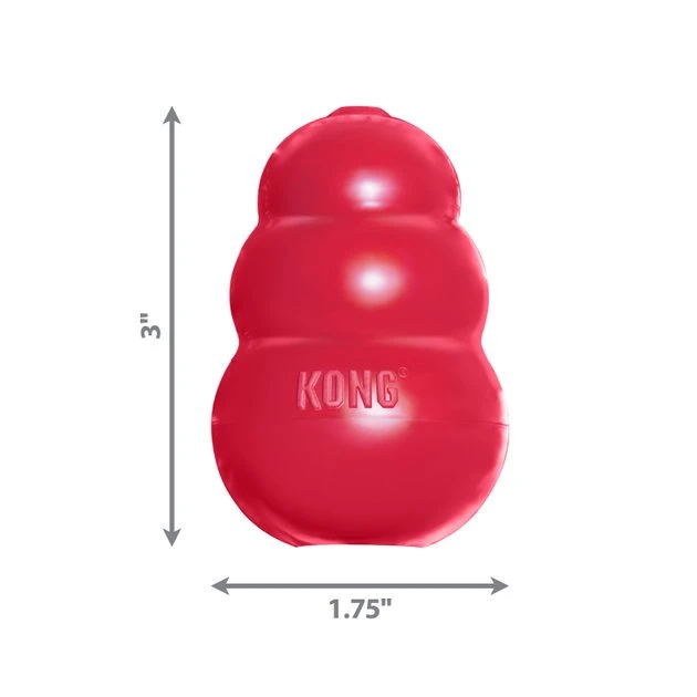 KONG Classic Dog Toy 5 KONG Classic Dog Toy - Image 3