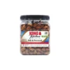 KONG Kitchen Natural Peanut Butter & Pretzel Crunchy Dog Treats, 18-oz tub -KONG Toys Shop 534822 MAIN. SY630 V1657658788