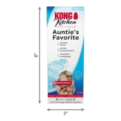 KONG Kitchen Auntie's Favorite Grain-free Chicken Crunchy Biscuit Dog Treats, 8-oz box 10 KONG Kitchen Auntie's Favorite Grain-free Chicken Crunchy Biscuit Dog Treats, 8-oz box -KONG Toys Shop 534838 PT3. SY630 V1657658788