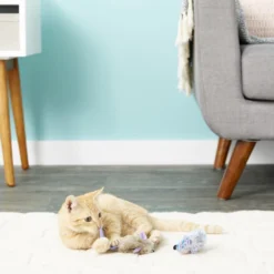 KONG Refillable Frosty Mice Catnip Cat Toy -KONG Toys Shop 53520 PT3. SY630 V1545170282