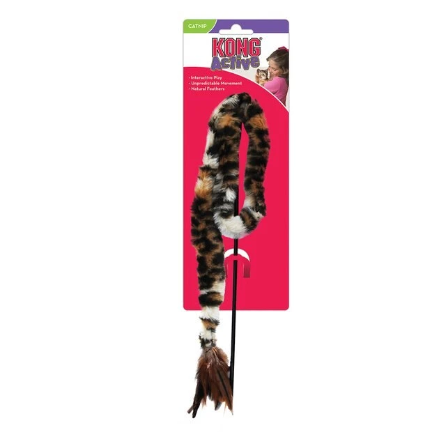 KONG Swizzle Bird Cat Teaser, Color Varies 4 KONG Swizzle Bird Cat Teaser, Color Varies - Image 2