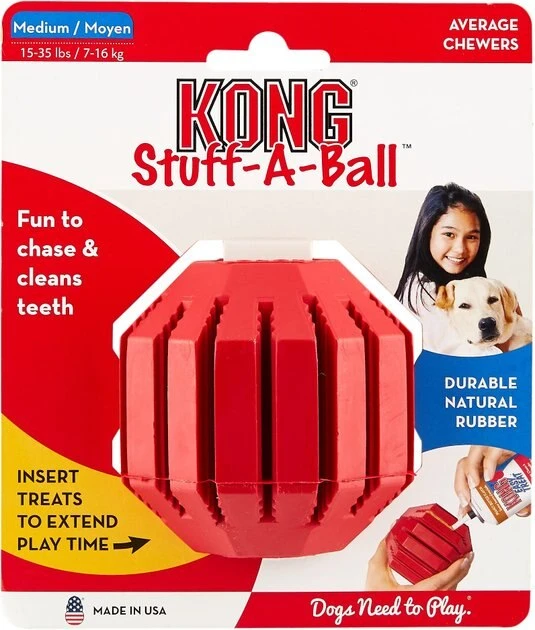KONG Stuff a Ball Dog Toy 8 KONG Stuff a Ball Dog Toy - Image 6