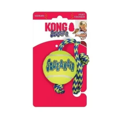 KONG AirDog Squeakair Ball with Rope Dog Toy -KONG Toys Shop 59298 PT2. SY630 V1605310009