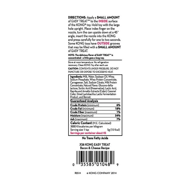 KONG Stuff'N Easy Treat Bacon & Cheese Recipe 8 KONG Stuff'N Easy Treat Bacon & Cheese Recipe - Image 6