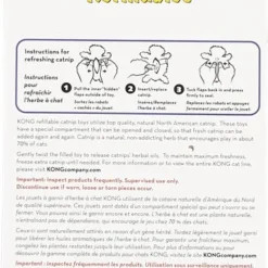 KONG Refillable Beaver Catnip Cat Toy -KONG Toys Shop 62864 PT3. SY630 V1603145782