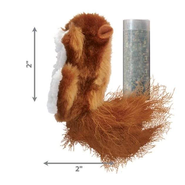 KONG Refillable Squirrel Catnip Cat Toy 4 KONG Refillable Squirrel Catnip Cat Toy - Image 2