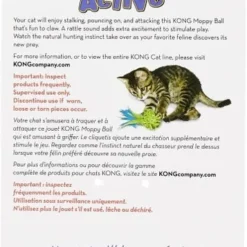 KONG Moppy Ball Cat Toy, Color Varies 12 KONG Moppy Ball Cat Toy, Color Varies -KONG Toys Shop 66570 PT5. SY630 V1603149105