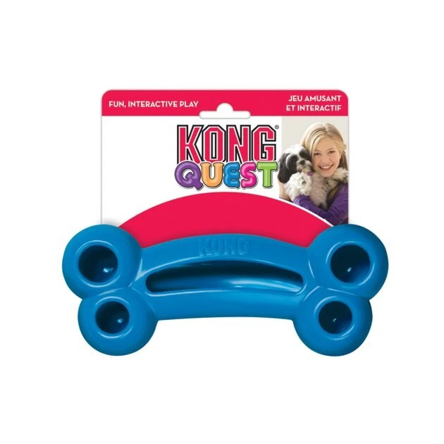 KONG Quest Bone Dog Toy, Color Varies 6 KONG Quest Bone Dog Toy, Color Varies - Image 4