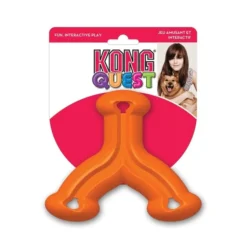 KONG Quest Wishbone Dog Toy, Color Varies -KONG Toys Shop 66617 PT3. SY630 V1603144912