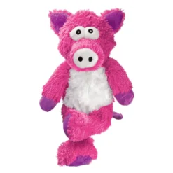 KONG Cross Knots Pig Dog Toy