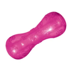 KONG Squeezz Crackle Dumbbell for Dogs, Color Varies