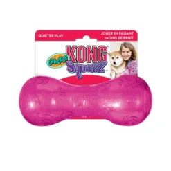 KONG Squeezz Crackle Dumbbell for Dogs, Color Varies -KONG Toys Shop 84461 PT3. SY630 V1631759287
